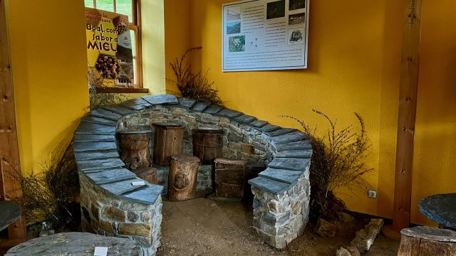 Casa de la apicultura colmenas